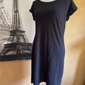 Banana Republic Black Midi Dress
